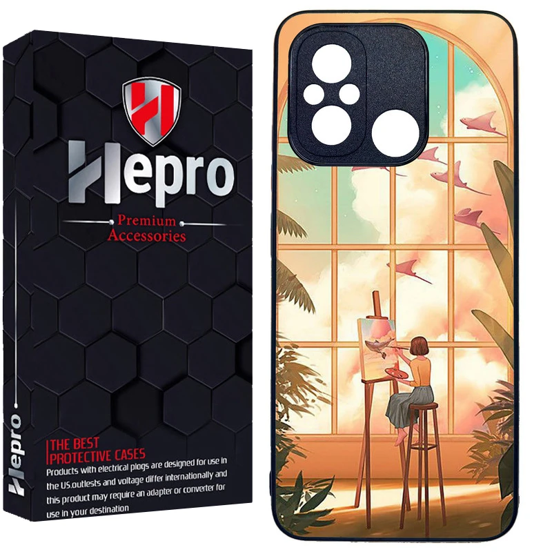 کاور هپرو طرح فانتزی مدل TPU مناسب برای گوشی موبایل شیائومی Redmi 12C