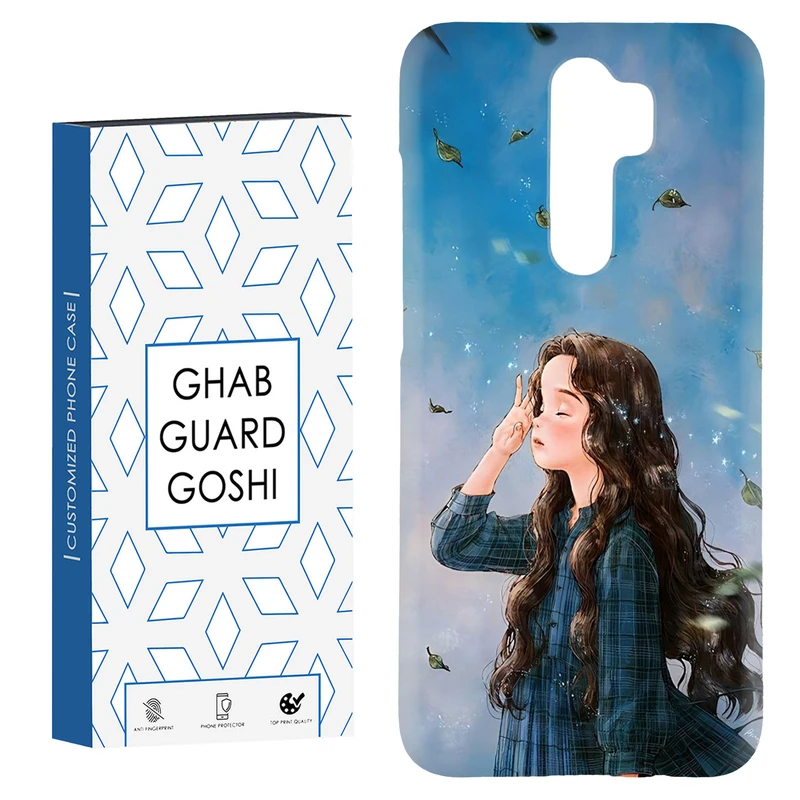 کاور قاب گارد گوشی طرح دخترانه کد Dimo-037 مناسب برای گوشی موبایل شیائومی Redmi Note 8 pro