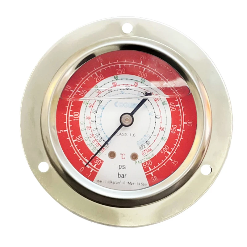  گیج فشار پایین کولینگ مدل Low-38Bar-6Cm