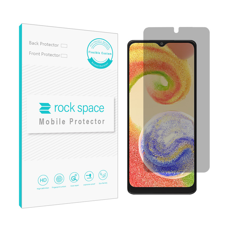 محافظ صفحه نمایش حریم شخصی راک اسپیس مدل HyPRV مناسب برای گوشی موبایل سامسونگ Galaxy A04