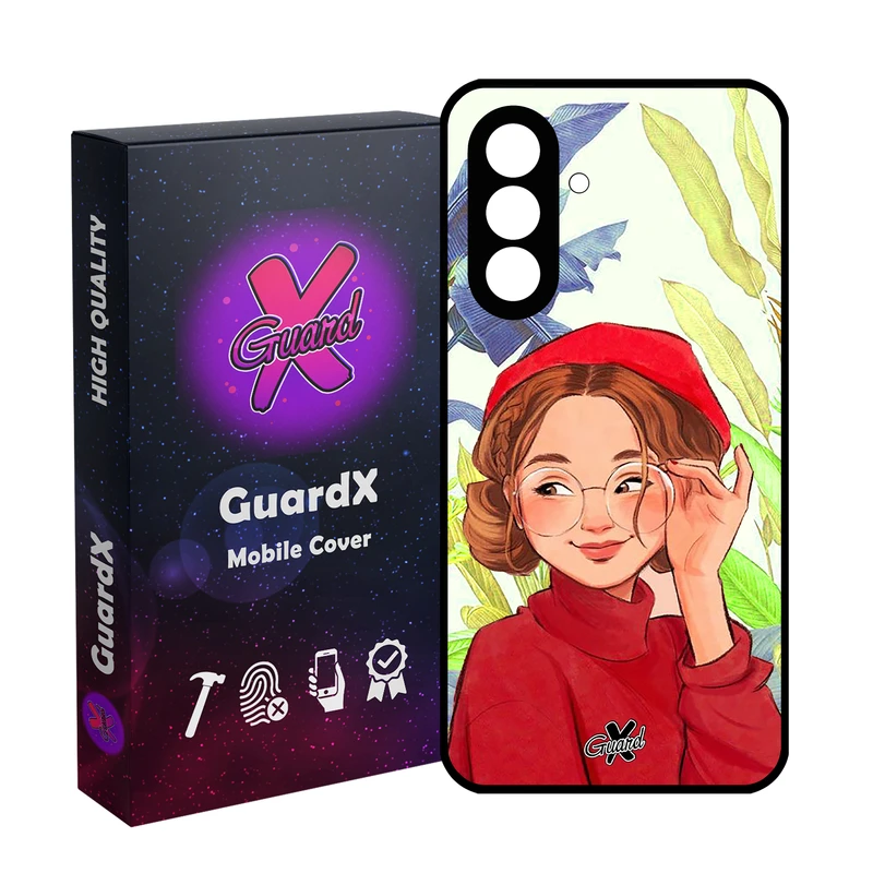 کاور گارد ایکس طرح دختر مدل 10328 مناسب برای گوشی موبایل سامسونگ Galaxy A17 4G / A17 5G