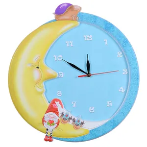 ساعت دیواری کودک طرح گنوم کد GM-09