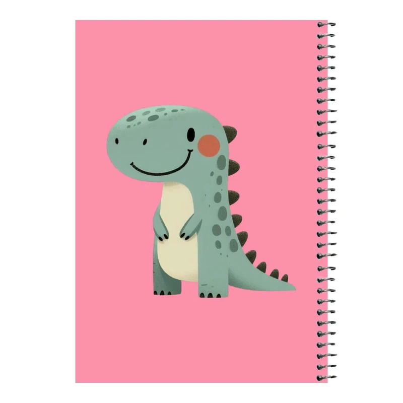 دفتر مشق 80 برگ اس جی مدل دایناسور کد۱   