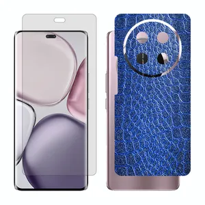 Glass Together model matte screen protector suitable for Honor X9c mobile phone with back cover sticker