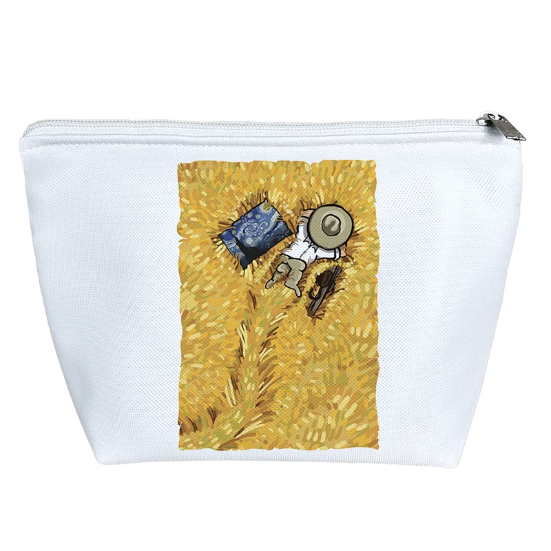 کیف لوازم آرایش دخترانه خندالو مدل ونسان ونگوگ کد 7369