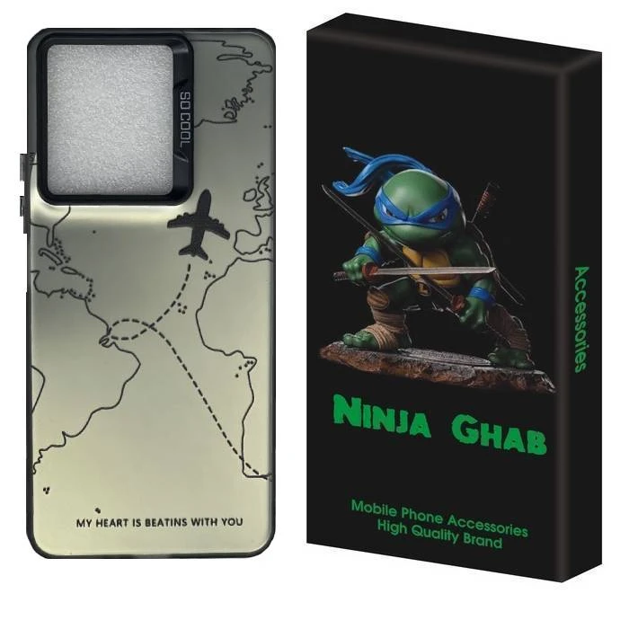 کاور نینجا قاب مدل هواپیما مناسب برای گوشی موبایل شیائومی Redmi Note 13 Pro 4G