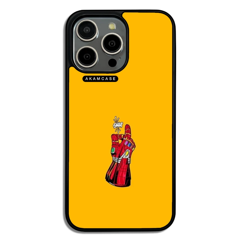 کاور آکام مدل AMC-WA15PROMAX-IRON MAN1 مناسب برای گوشی موبایل اپل iPhone 15 Pro Max