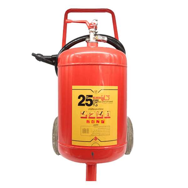 کپسول آتش نشانی کارا سیلندر مدل ABC وزن 25 کیلوگرم