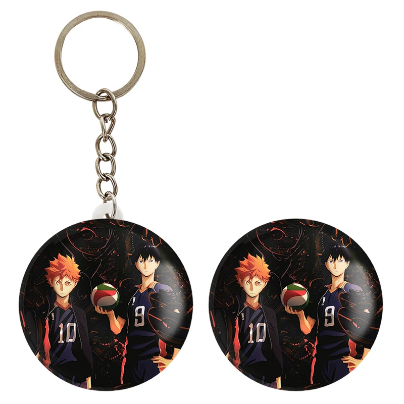 پیکسل خندالو مدل کاگیاما و هیناتا انیمه آبشار سرنوشت هایکیو کاگیاما کد 11181 به همراه جاکلیدی