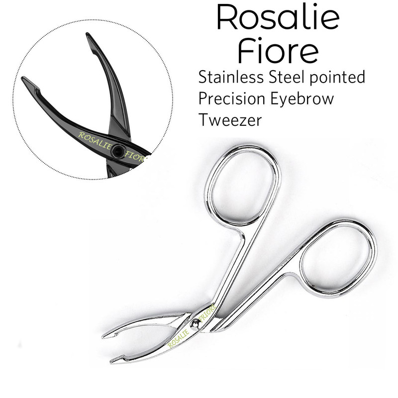 موچین رزالی فیوره مدل TOP28 به همراه قیچی ابرو رزالی فیوره مدل TOPX01