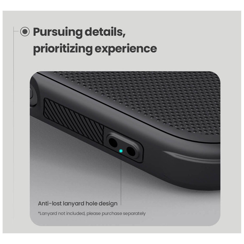 کاور نیلکین مدل  Frosted Shiled Pro LogoCut مناسب برای گوشی موبایل اپل IPhone 16 Pro Max