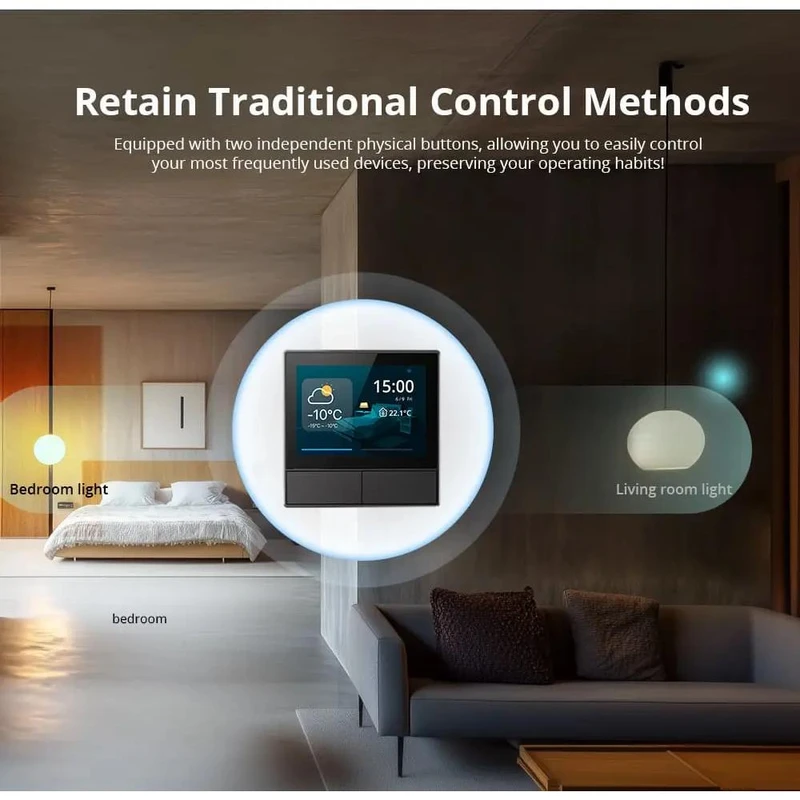 عکس شماره 3 : کنترلر مرکزی خانه هوشمند سونوف مدل ns-panel eu