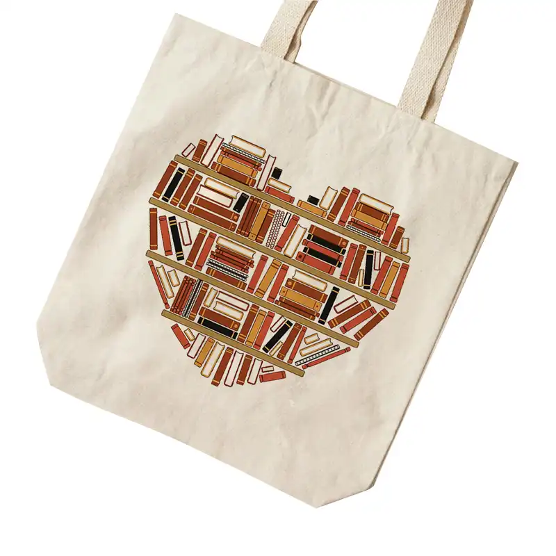 ساک خرید ترمه طراحان ایده مدل عشق کتاب کد 1322 - S