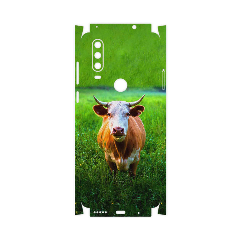 برچسب پوششی ماهوت مدل Cow-FullSkin مناسب برای گوشی موبایل موتورولا One Action