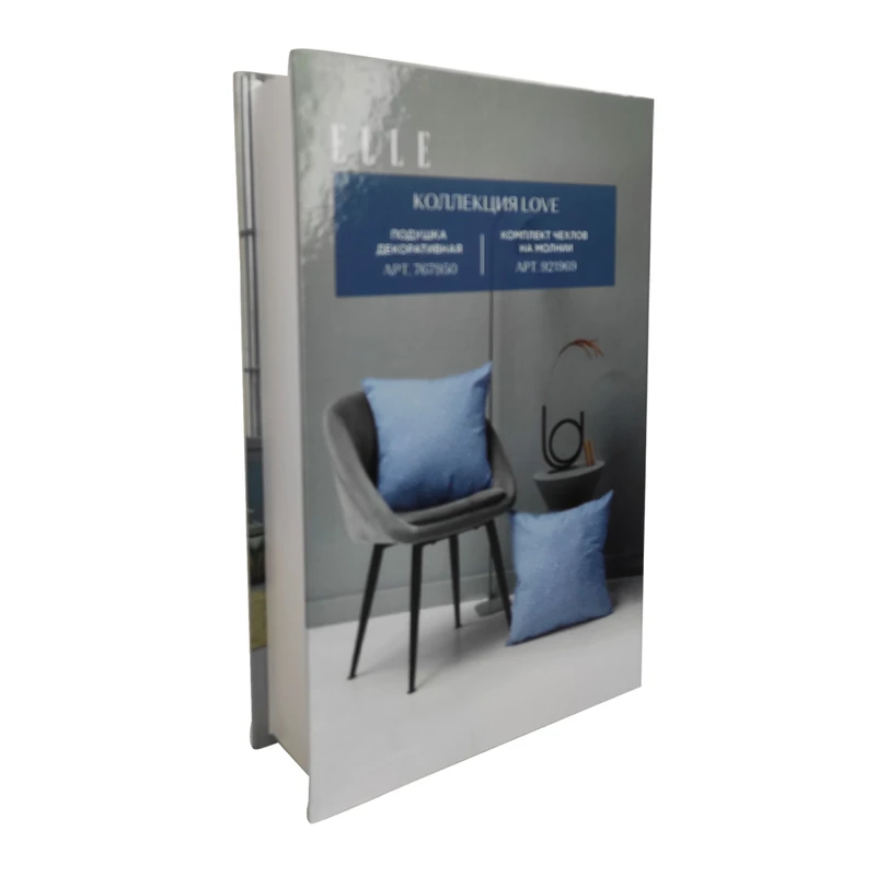 جعبه دکوری مدل کتاب دکوراتیو طرح ELLE کد 01