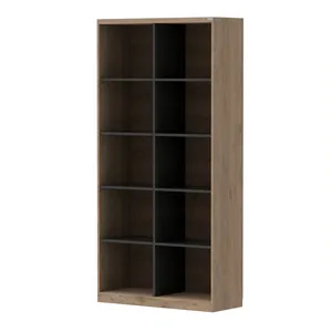 کتابخانه پنج طبقه هیراد مدل K185-MDF