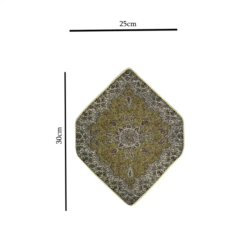 رومیزی ترمه مدل سالار کد PL30-25 مجموعه 2 عددی