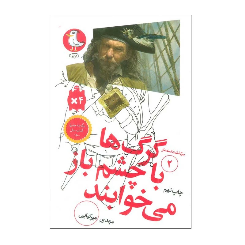کتاب گرگ ها با چشم باز می خوابند اثر مهدی میرکیایی انتشارات مهرک
