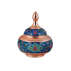 قندان میناکاری مسی مدل پرداز کد BB