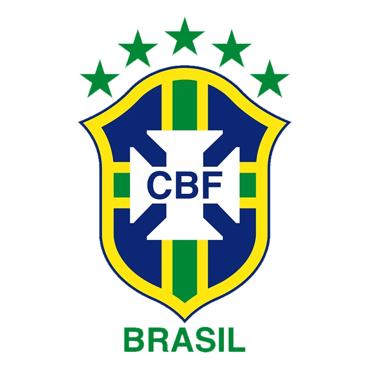 استیکر پارچه و لباس پاد آفرین مدل تیم برزیل کد 2946