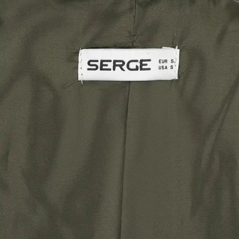 بارانی زنانه سرژه مدل 228146 رنگ یشمی