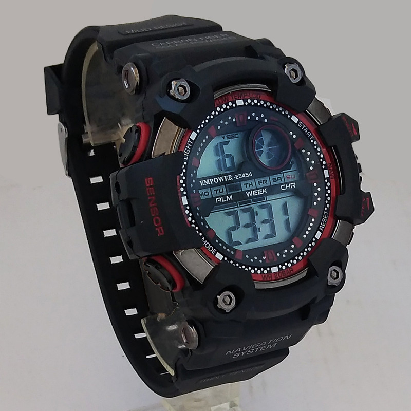 ساعت مچی دیجیتال مردانه مدل اسپرت SPORT ضدآب کرنومتردار چراغدار تایمر باکیفیت