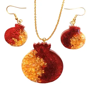 نیم ست زنانه طرح انار کد 803