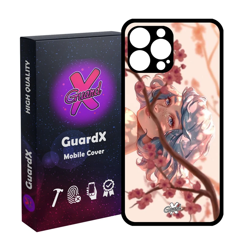 کاور گارد ایکس طرح Girl مدل Glass10007 مناسب برای گوشی موبایل اپل iPhone 13 Pro Max