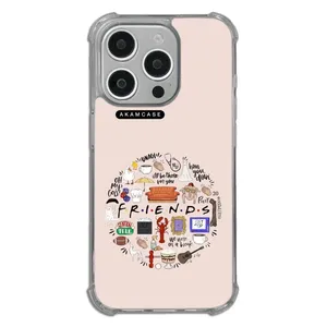 AKAM AMCWTA15PRO-FRIENDS3 Cover For Apple iPhone 15 Pro