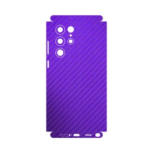 MAHOOT Purple-Fiber-FullSkin Cover Sticker for Samsung Galaxy S22 Ultra 5G