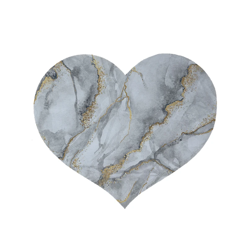 پادری مدل قلب طرح سنگ کد 8612 سایز 90 × 90 سانتی متر