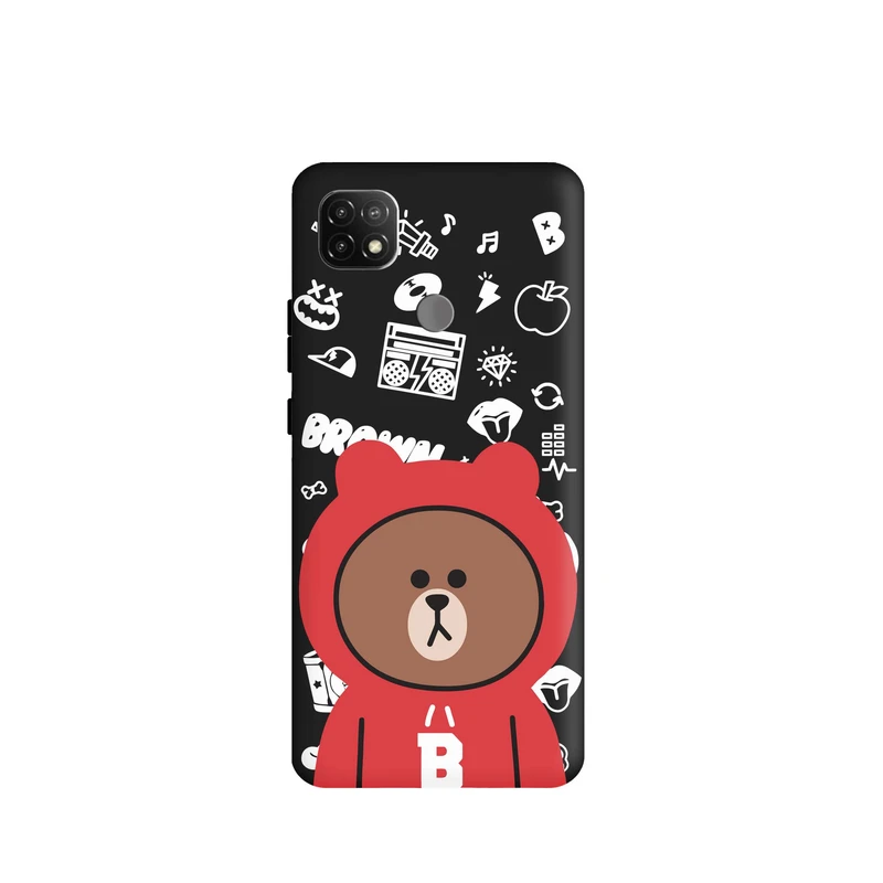 کاور قاب گارد طرح خرس لاین کد a3250 مناسب برای گوشی موبایل شیائومی Redmi 9C / Poco C31