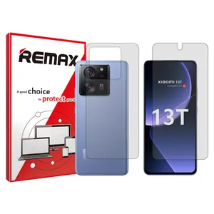 Remax brand shockproof Hydrogel screen protector glass for Xiaomi 13T along with the back protector