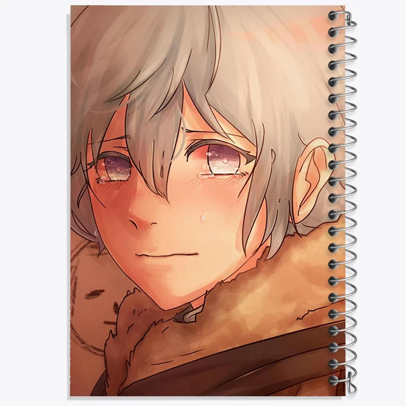 دفتر مشق 100 برگ خندالو طرح فوشی انیمه به تو ای ابدی کد 15682