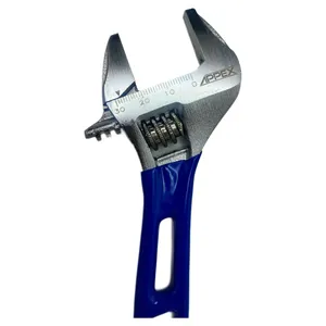آچار فرانسه دسته کوتاه اپکس مدل APX-9130 سایز 8 اینچ