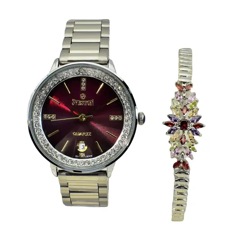 ساعت مچی عقربه ای زنانه سوستون مدل SV-19009