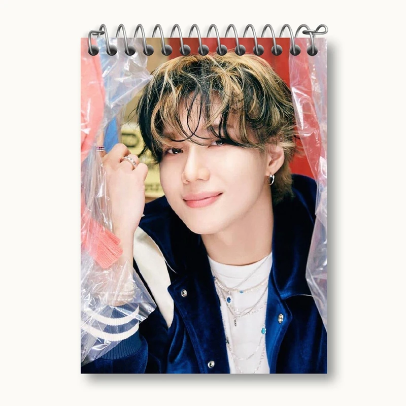 دفتر یادداشت 50 برگ خندالو مدل تمین گروه شاینی Shinee کد 12363