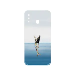 MAHOOT Collage of Sea Trash Cover Sticker for Samsung Galaxy A20e