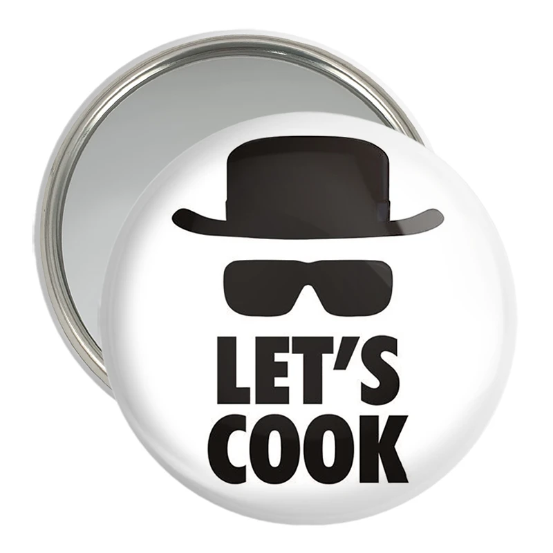 آینه جیبی خندالو مدل سریال بریکینگ بد Breaking Bad  کد 3171