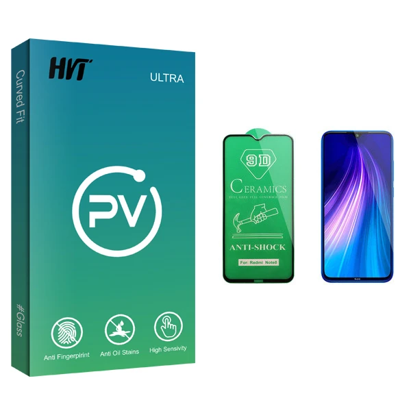 محافظ صفحه نمایش سرامیکی اچ وی تی مدل PV glass مناسب برای گوشی موبایل شیائومی Redmi Note 8