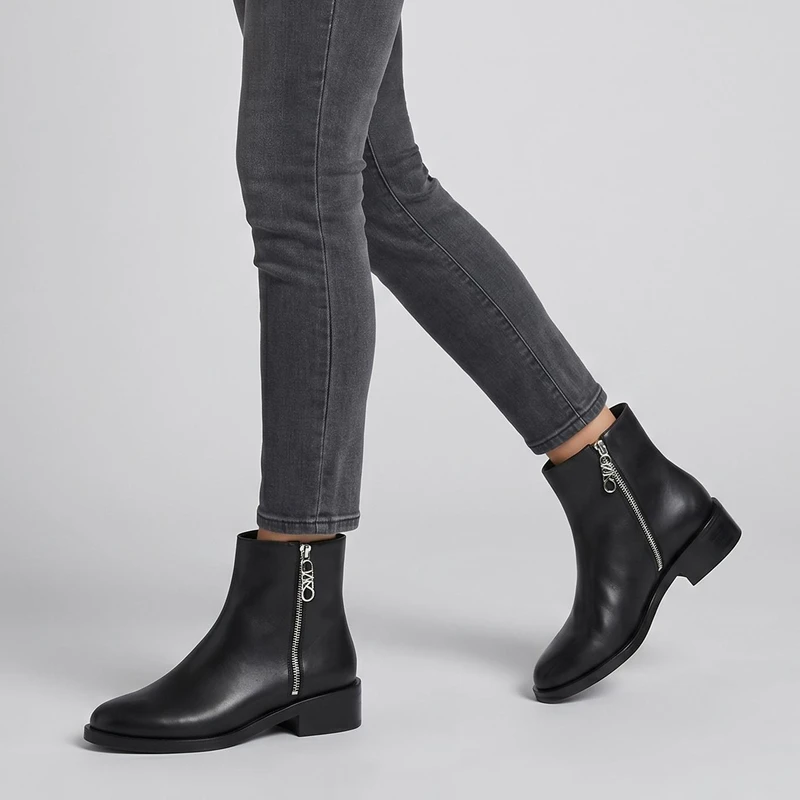 نیم بوت زنانه مایکل کورس مدل 45mm leather