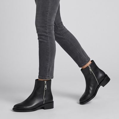 نیم بوت زنانه مایکل کورس مدل 45mm leather