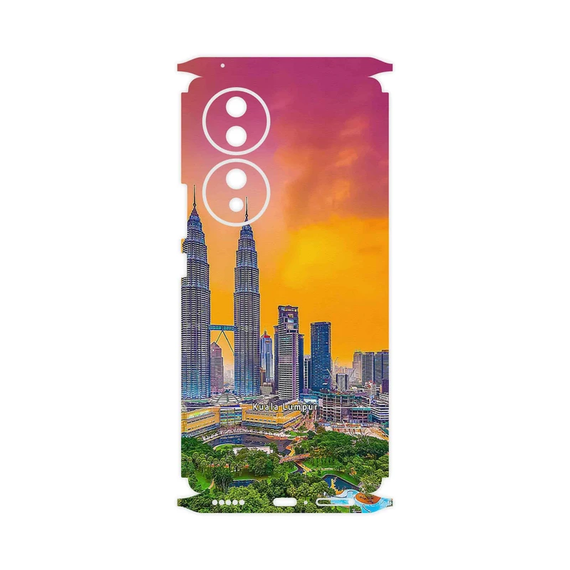 برچسب پوششی ماهوت مدل City of Kuala Lumpur-FullSkin مناسب برای گوشی موبایل آنر 70