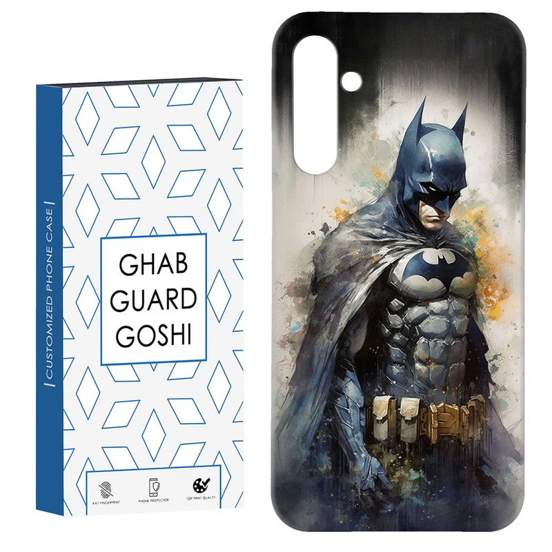 کاور قاب گارد گوشی طرح بتمن کد Dimo-615 مناسب برای گوشی موبایل سامسونگ Galaxy S23 Fe