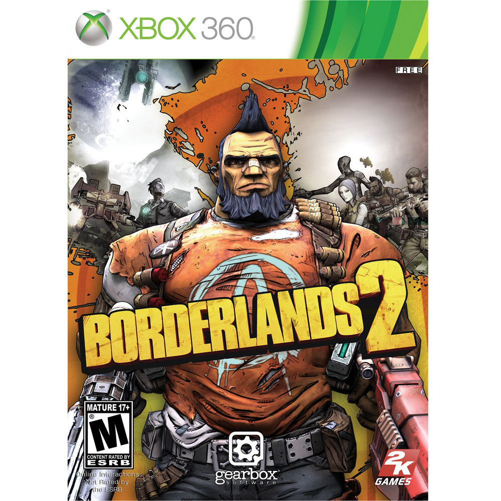 بازی borderlands 2 مخصوص Xbox360