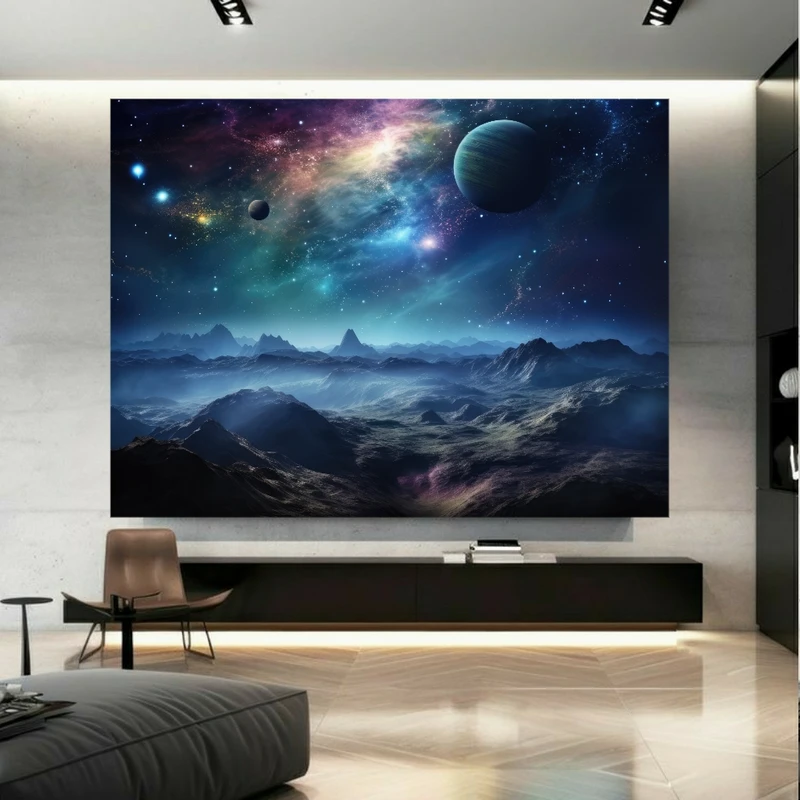 پوستر طرح سحابی مدل درخشان کد BK24299