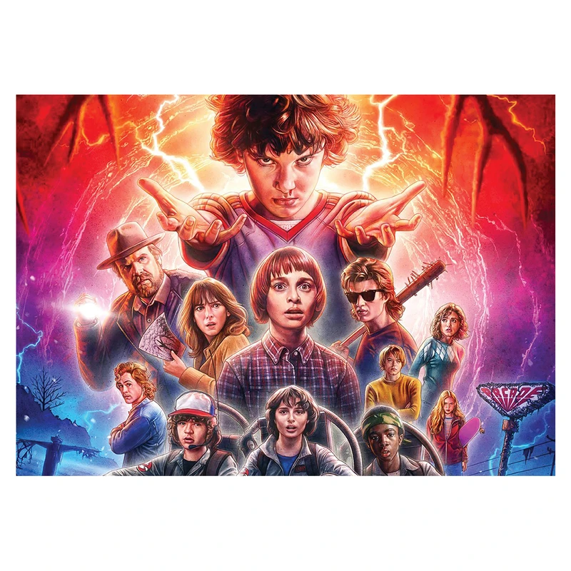 پوستر طرح چیزهای عجیب کد 1389 -Stranger Things