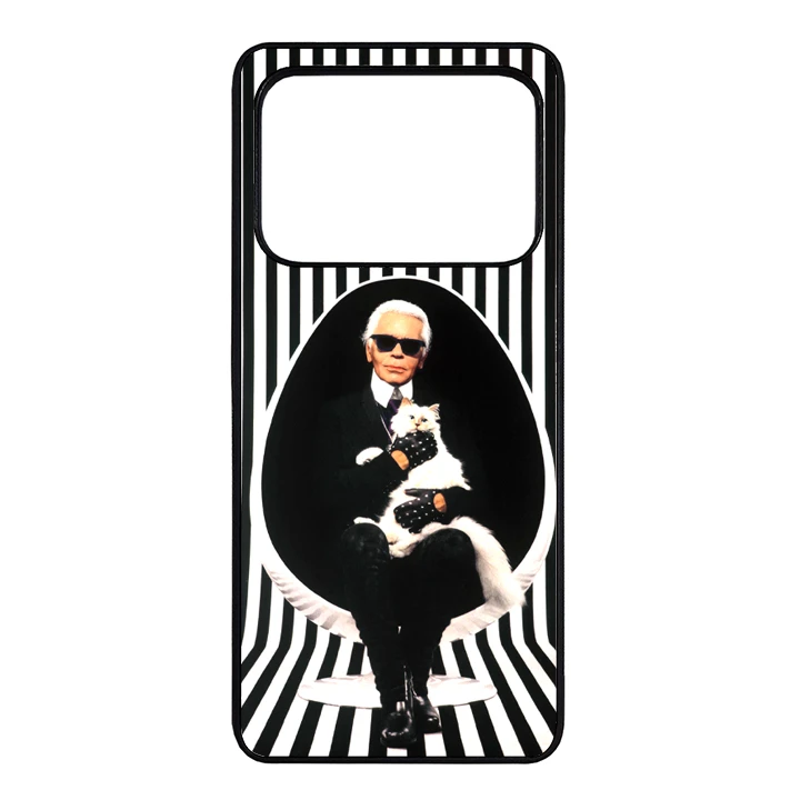 کاور گالری وبفر طرح کارل لاگر فیلد مناسب برای گوشی موبایل شیائومی poco m4 pro