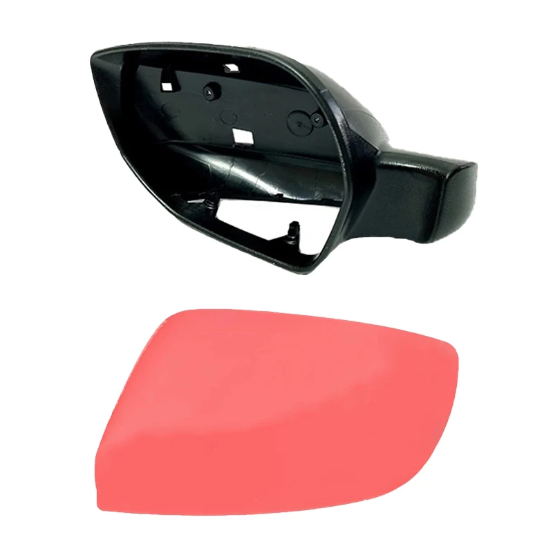 قاب آینه چپ خودرو کالانیکس مدل GHB-QUICKREDL-10857 مناسب برای کوییک به همراه فلاپ