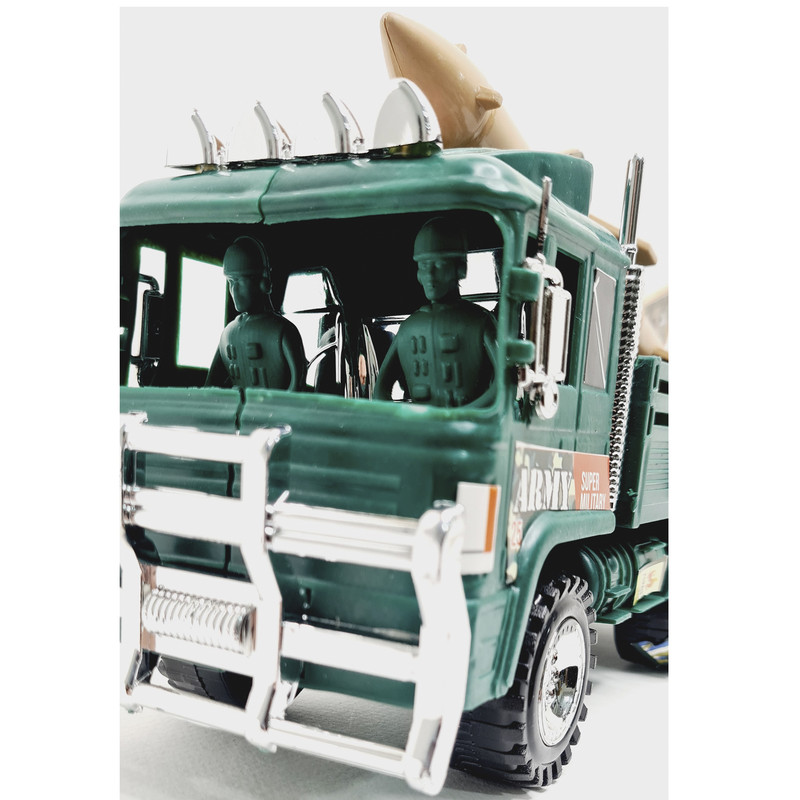 ماشین بازی مدل کامیون حمل موشک